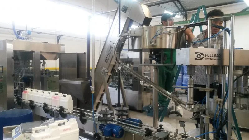 Línea de Llenado de Agroquímicos