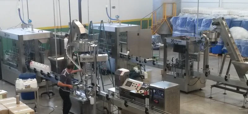 Línea de Llenado de Agroquímicos